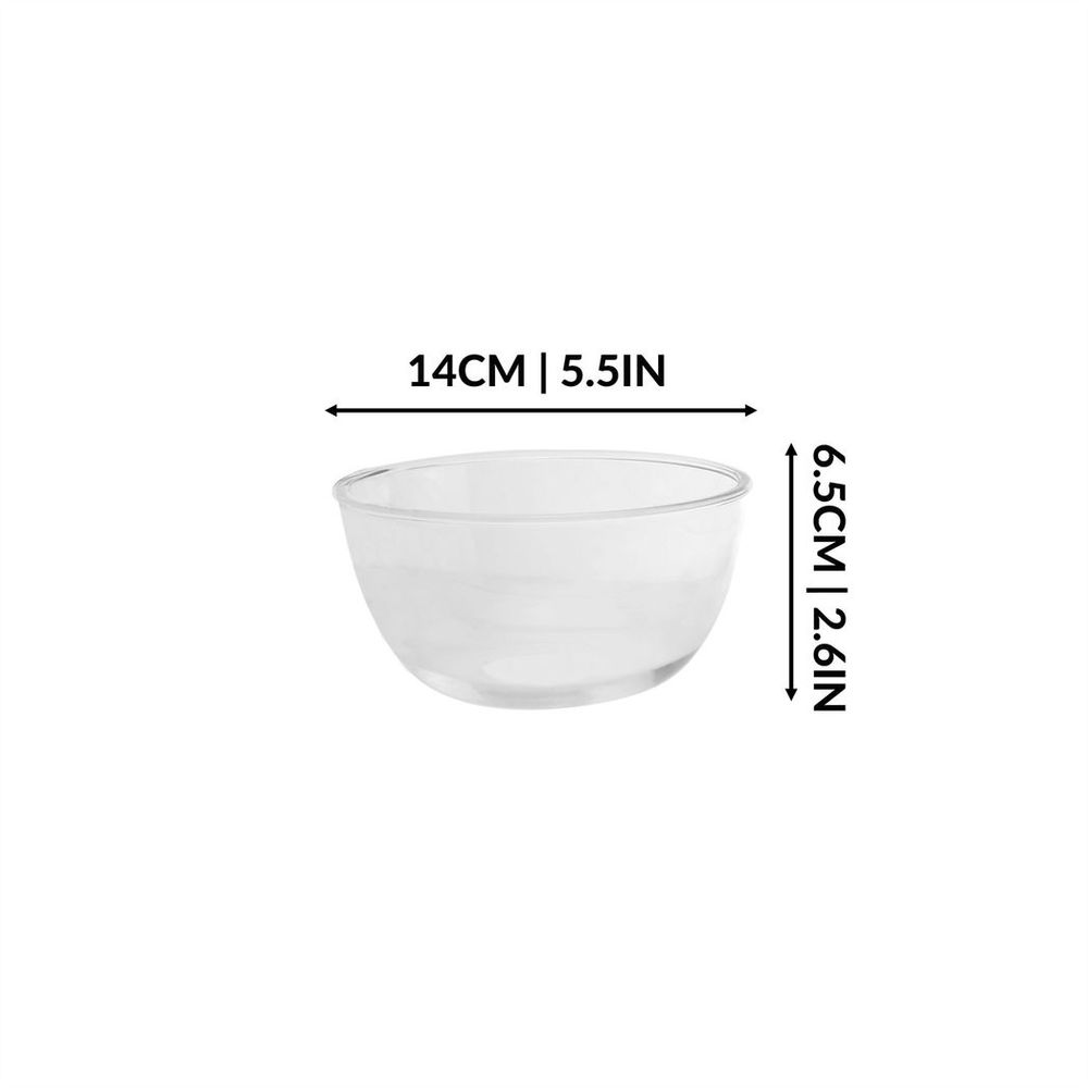 Glass Mixing Bowls - Set of 3