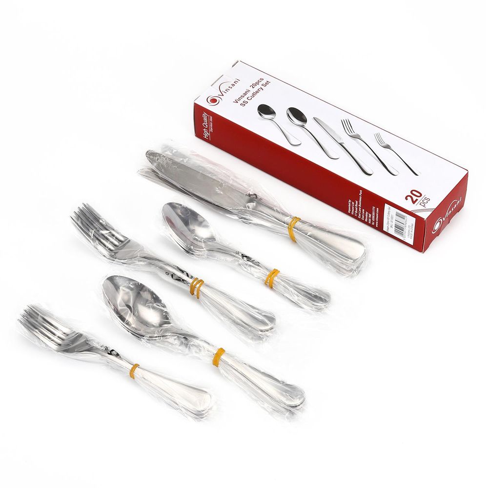 20 pcs Stainless Steel Cutlery Set