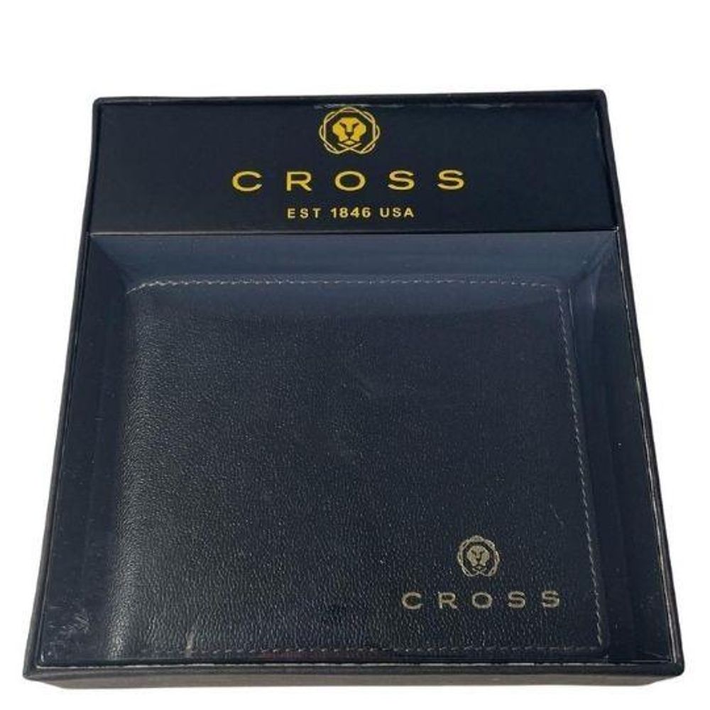 Cross Luxury Houston Slim Leather Wallet - Black